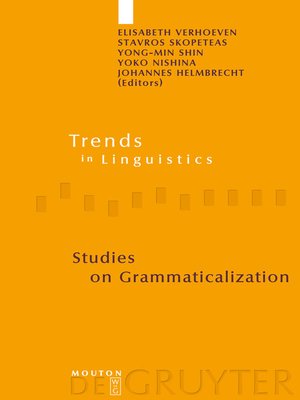 cover image of Studies on Grammaticalization